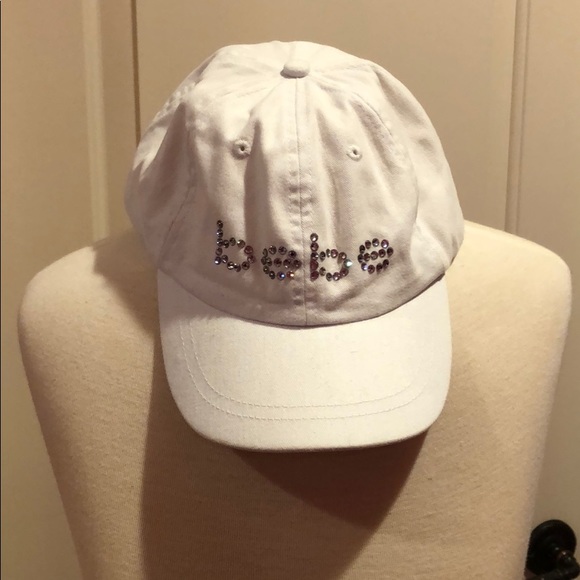 bebe Accessories - 💋Like NEW Bebe hat with SWAROVSKI Crystals💋